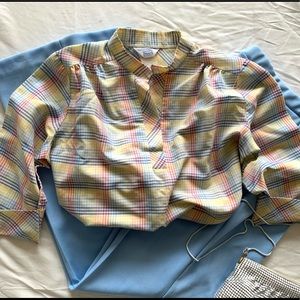 1970s Vintage Sears Rainbow Top Unisex